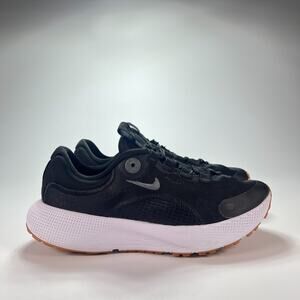 Nike React Escape Run Black White Running Shoes CV3817-002 Women's Size 8.5